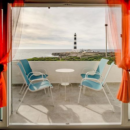Vista Faro-Apartamento Con Balcon Que Mira Al Mar Cala en Bosch Esterno foto