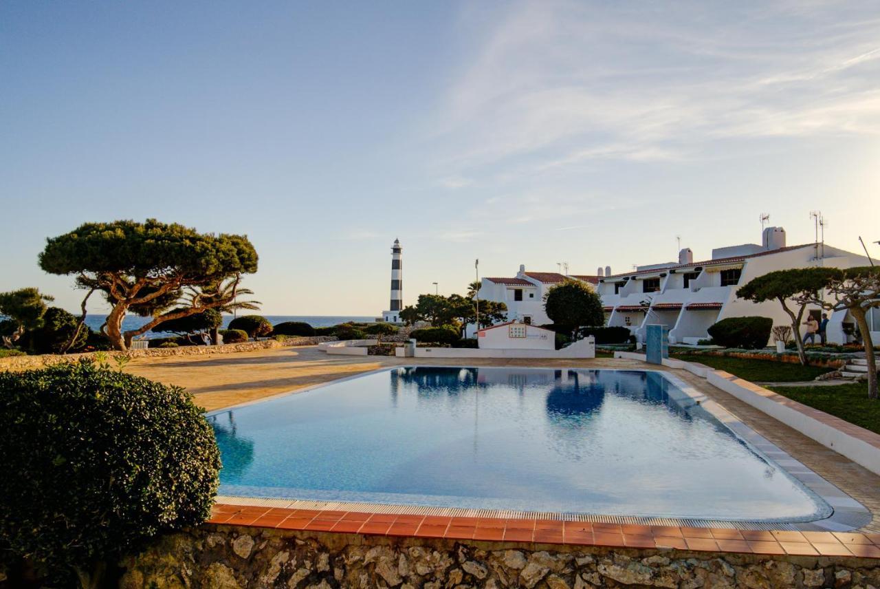 Vista Faro-Apartamento Con Balcon Que Mira Al Mar Cala en Bosch Esterno foto